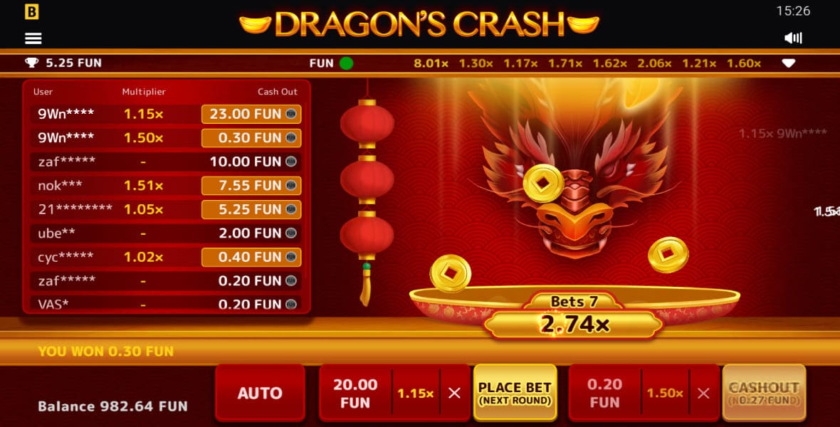 Dragon’s Crash
